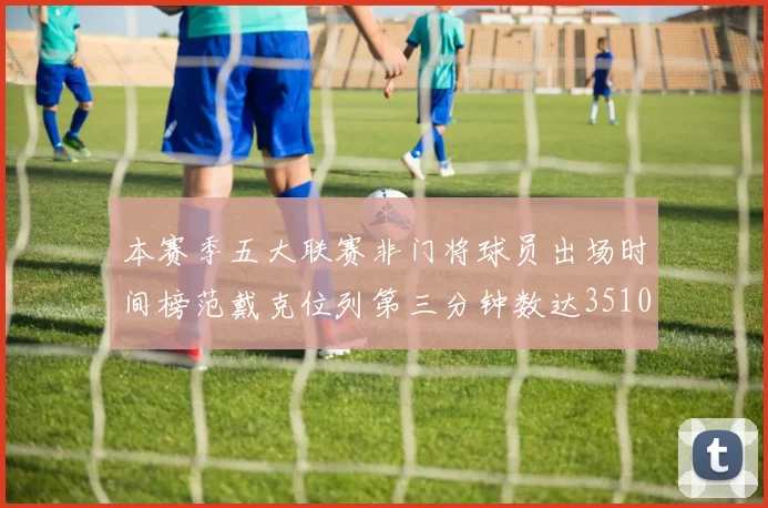 本赛季五大联赛非门将球员出场时间榜范戴克位列第三分钟数达3510